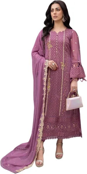 Eid festival Indian Salwar Kameez Pakistani suit ready to wear embroidered plus size for women (k158)