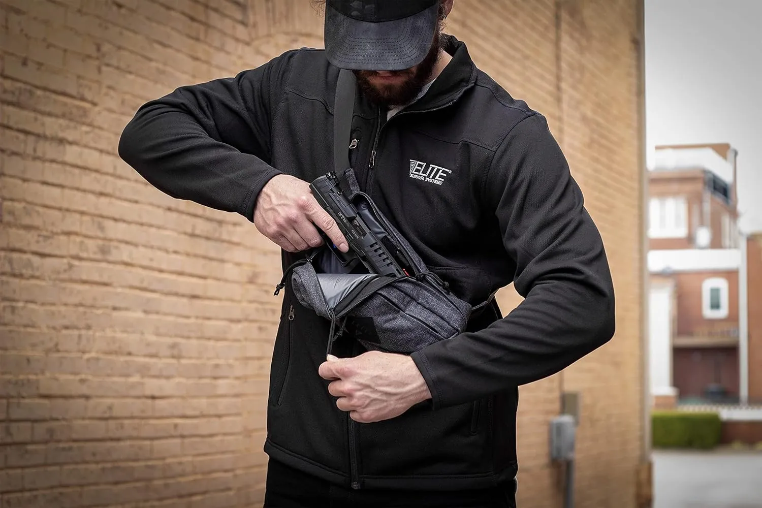 Elite Survival Hip Gunner Concealed Carry Fanny Pack (Black)