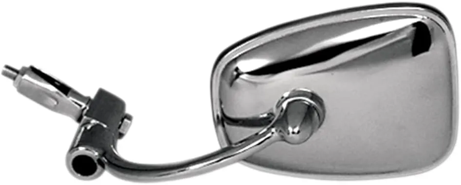 Emgo 20-34000 Chrome Finish 7/8" Left/Right True Vision Bar-End Replacement Mirror