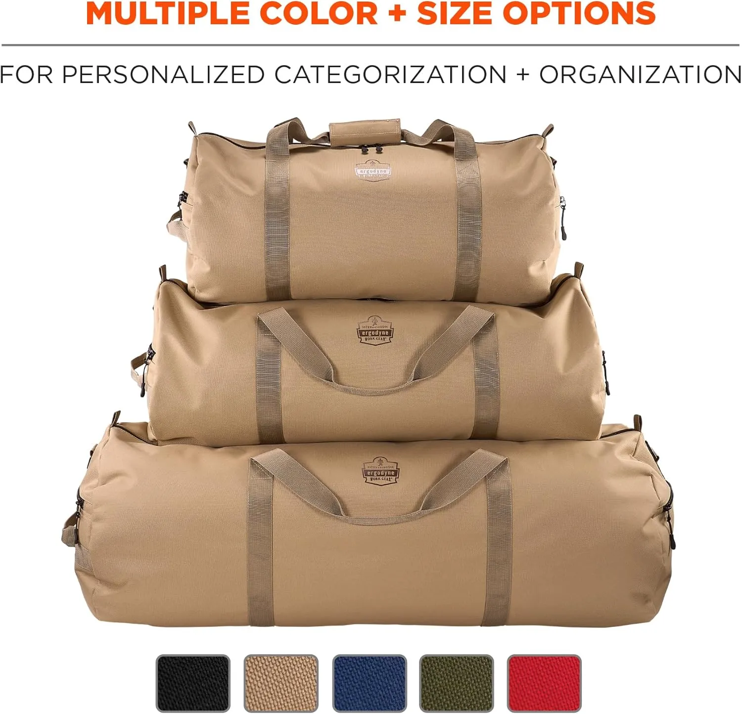 Ergodyne Gear Duffel Bag-Polyester