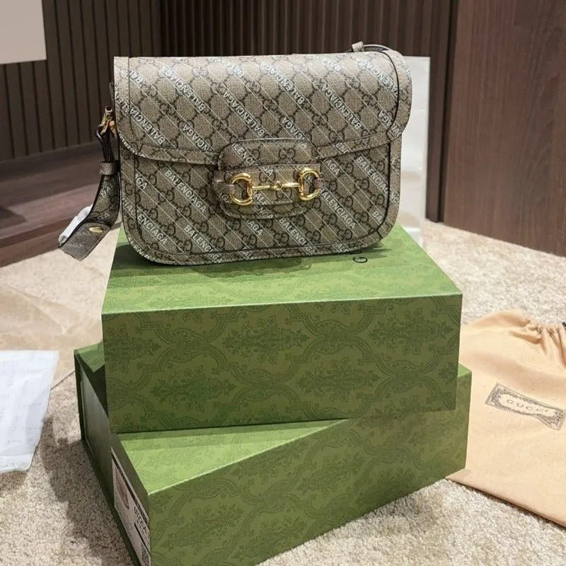 ESMEE - The Hacker Project Horsebit 1955 Bag Beige