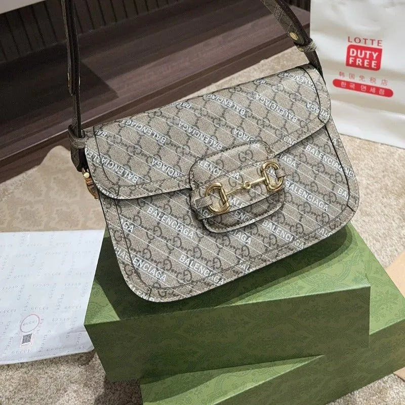 ESMEE - The Hacker Project Horsebit 1955 Bag Beige
