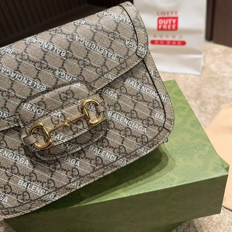 ESMEE - The Hacker Project Horsebit 1955 Bag Beige