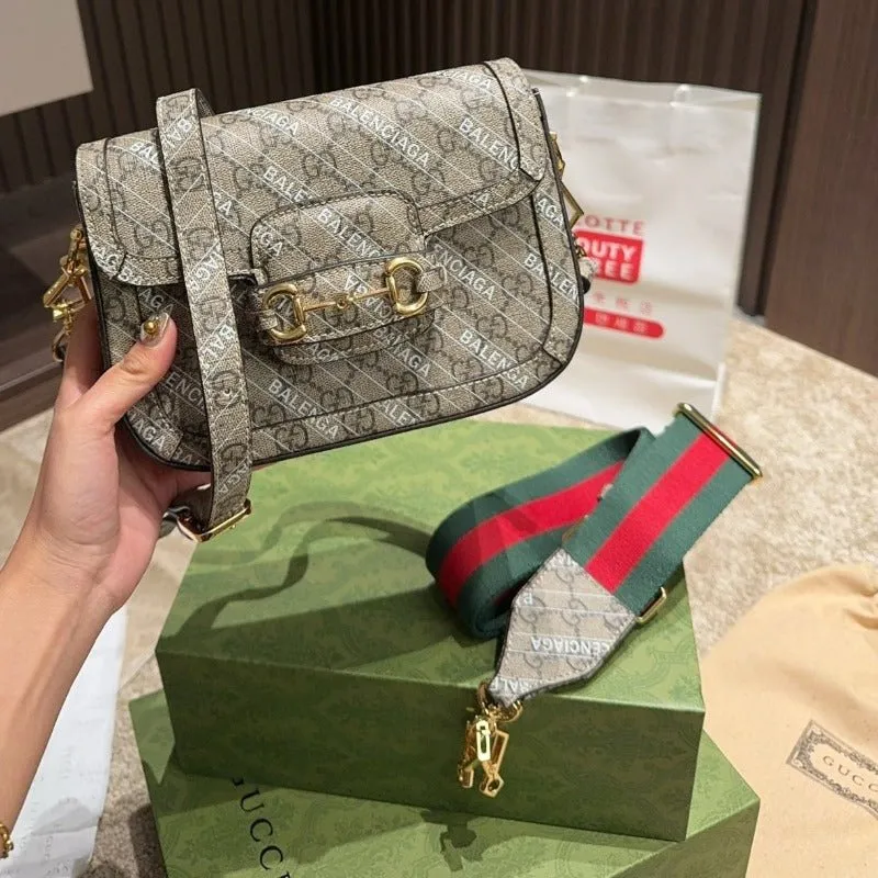 ESMEE - The Hacker Project Horsebit 1955 Bag Beige