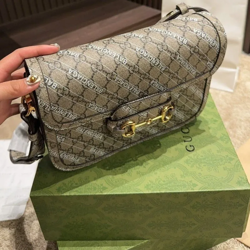 ESMEE - The Hacker Project Horsebit 1955 Bag Beige