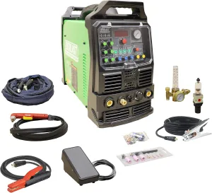 Everlast PowerPro 205Si 200amp AC DC TIG 50a Plasma Cutter Multi Process Welder PP205si