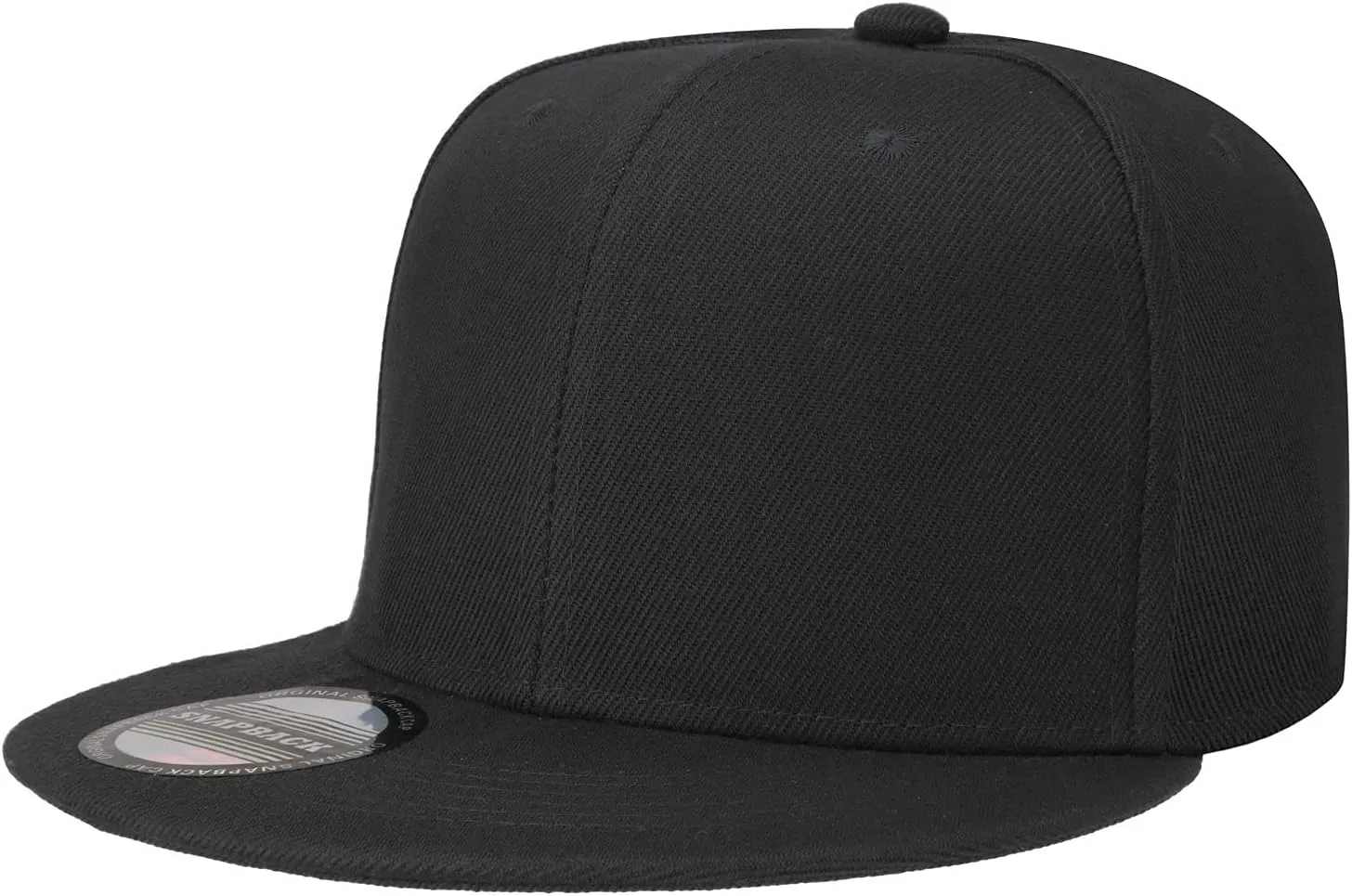 Falari Wholesale 12 Pack Snapback Hat Cap Hip Hop Style Flat Bill Blank Solid Color Adjustable Size