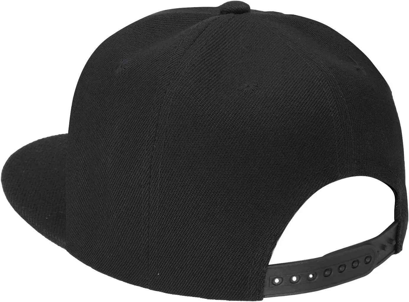 Falari Wholesale 12 Pack Snapback Hat Cap Hip Hop Style Flat Bill Blank Solid Color Adjustable Size