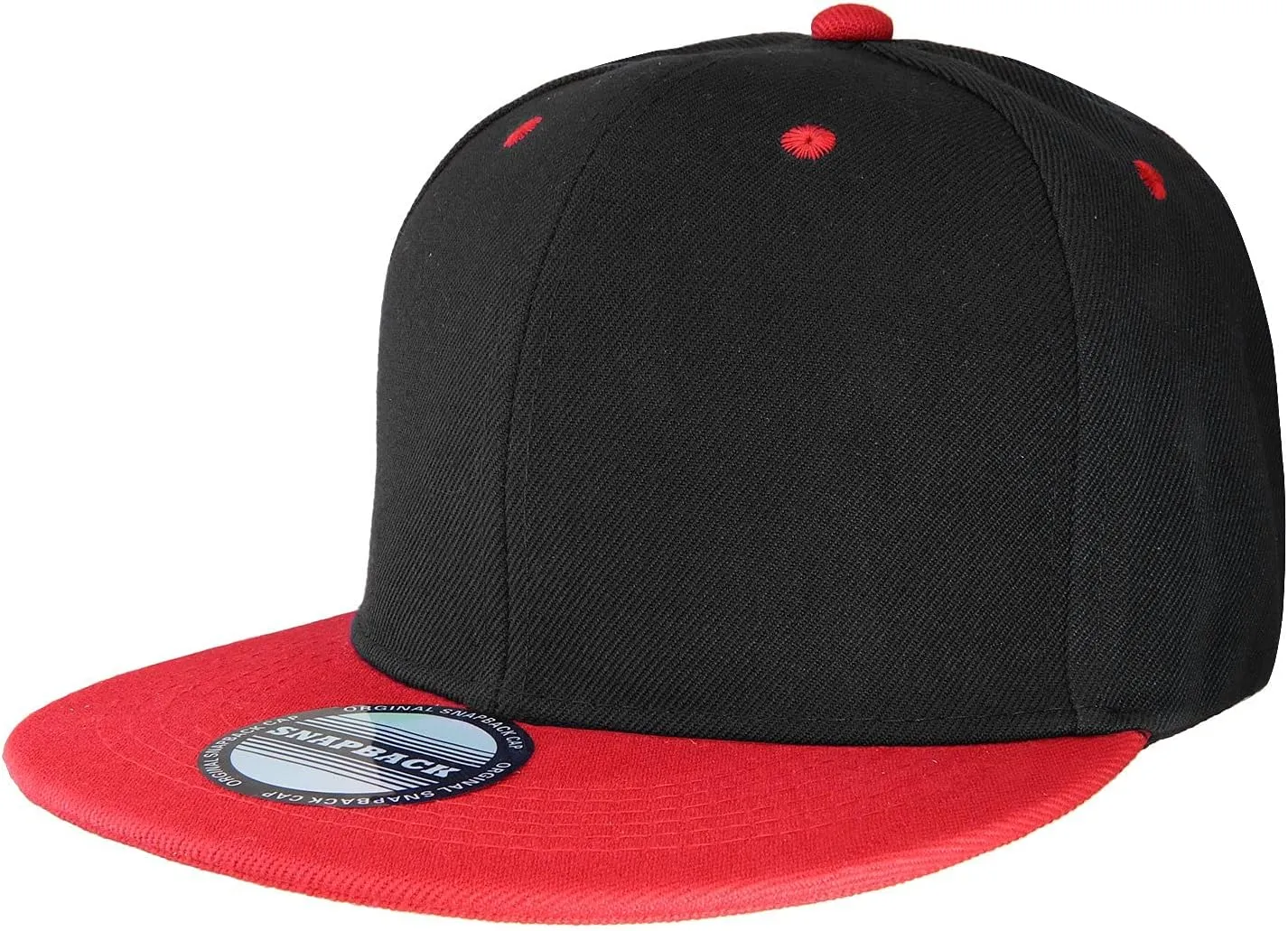 Falari Wholesale 12 Pack Snapback Hat Cap Hip Hop Style Flat Bill Blank Solid Color Adjustable Size