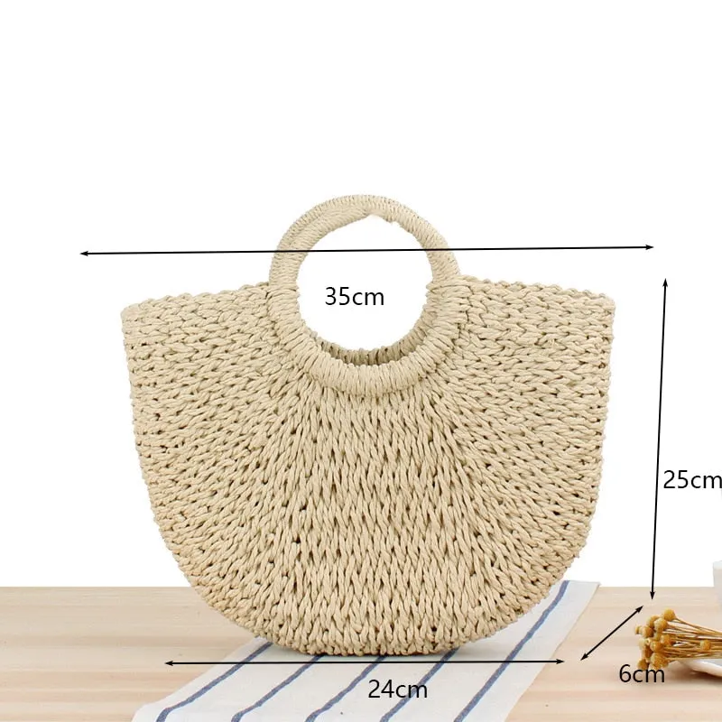 Fancy Straw Bag