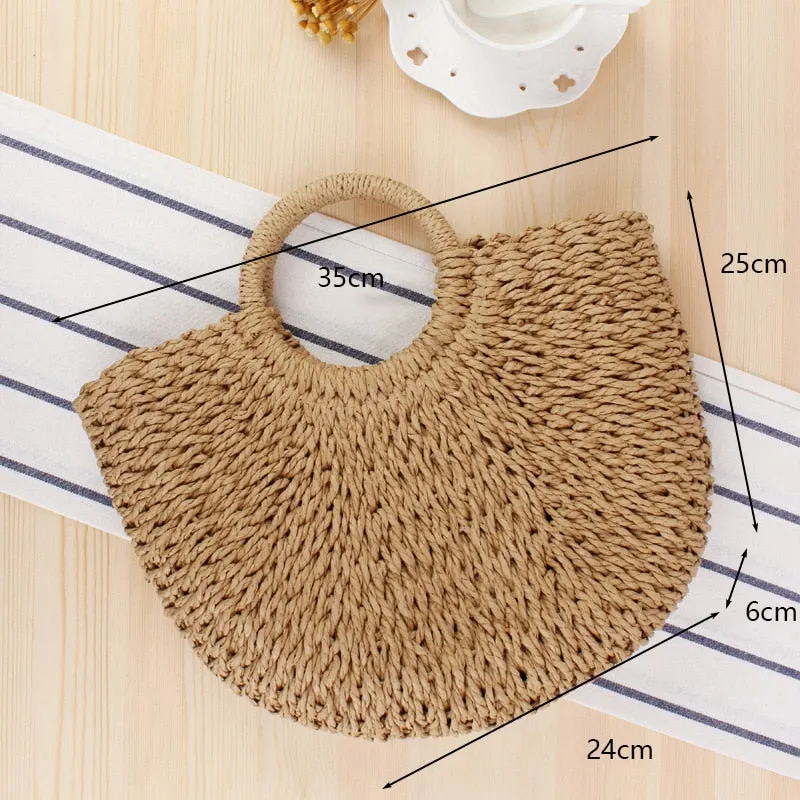 Fancy Straw Bag