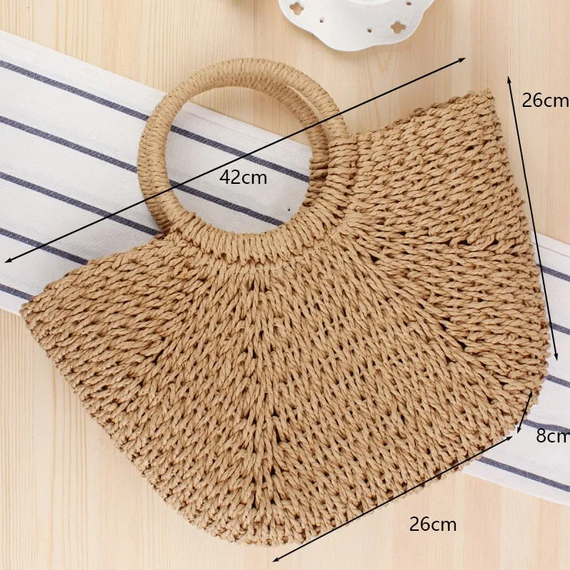 Fancy Straw Bag