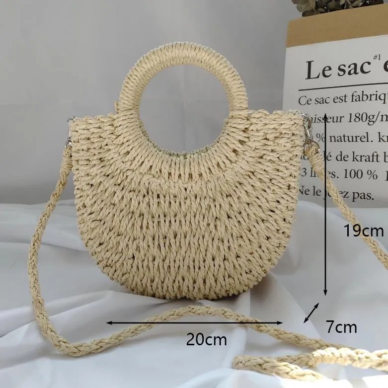 Fancy Straw Bag