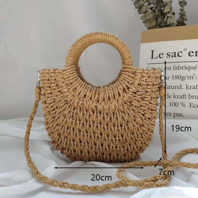 Fancy Straw Bag