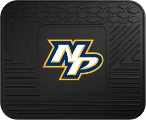FANMATS 10773 Nashville Predators Back Row Utility Car Mat - 1 Piece - 14in. x 17in., All Weather Protection, Universal Fit, Molded Team Logo
