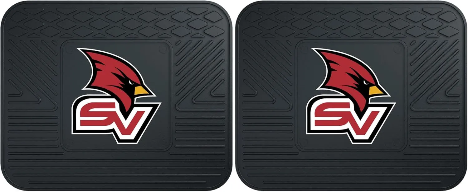 FANMATS NCAA Unisex-Adult Back Seat Car Utility Mats - 2 Piece Set