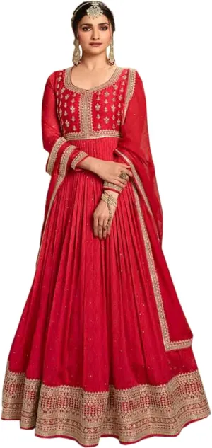 Festival Collection Pakistani Salwar Kameez Dress Indian Sewn Anarkali Gown Suits