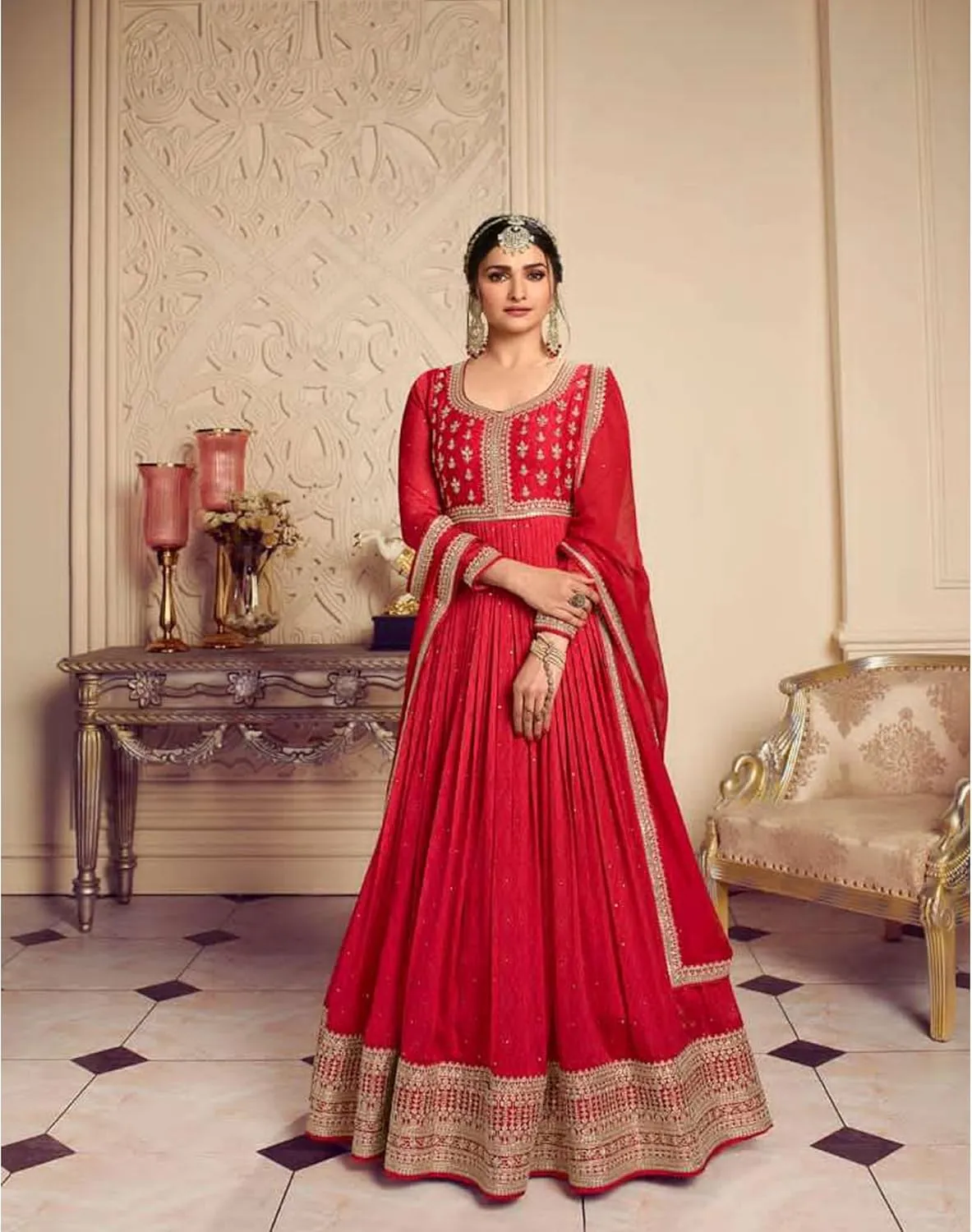 Festival Collection Pakistani Salwar Kameez Dress Indian Sewn Anarkali Gown Suits