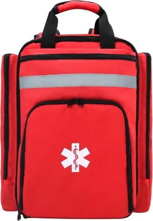 First Aid Backpack Empty,First Aid Medical Backpack,EMS EMT First Aid Bag Empty,Emergency Bag,Trauma Bag for Camping,Hiking,Outdoor Travel