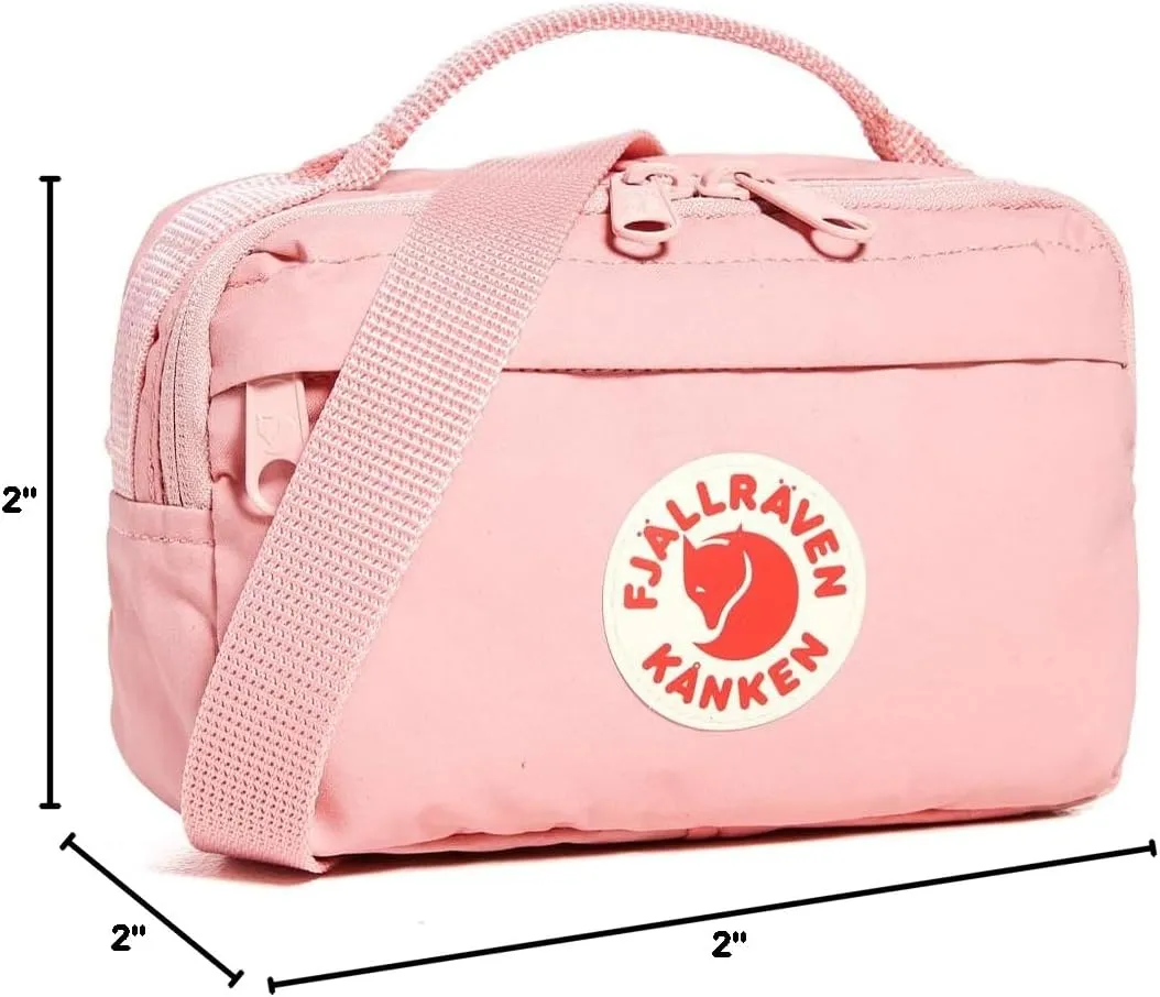 Fjallraven Women's Kanken Hip Pack, Pink, One Size