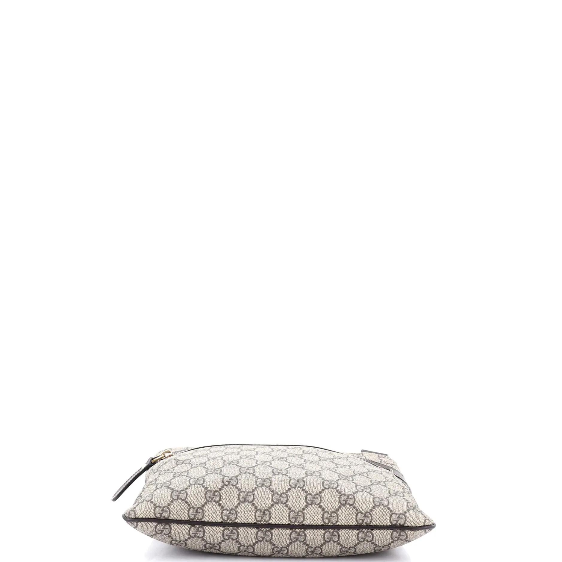 Flat Messenger Bag GG Coated Canvas Medium