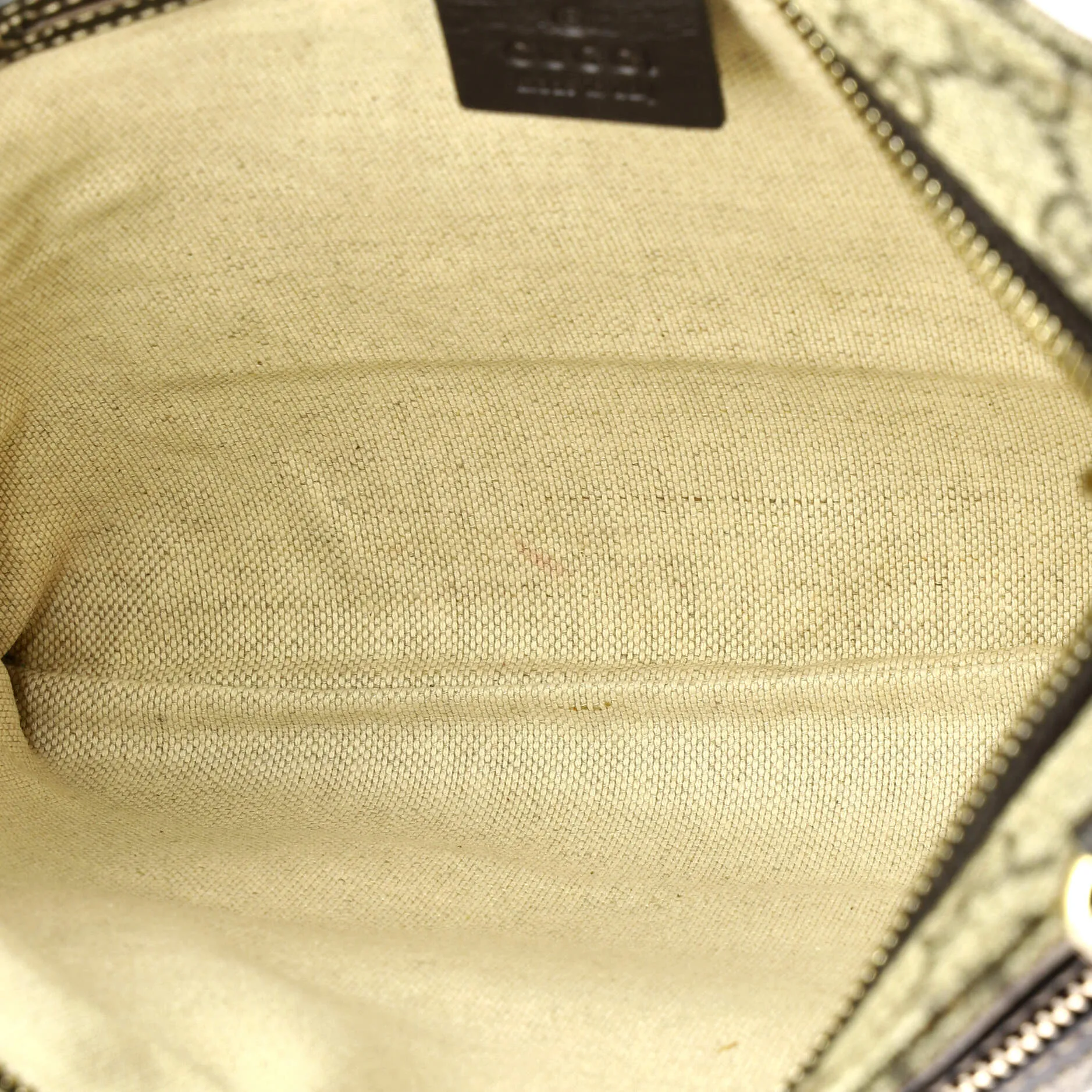 Flat Messenger Bag GG Coated Canvas Medium