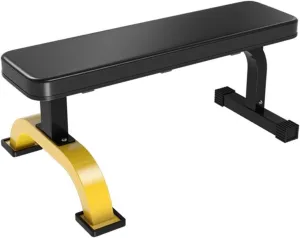 Flat Weight Bench Press, AB Dumbbell Weight Lifting Fitness, Abs Workout Gym Bench Heavy-Duty Utility Sit Up Bench, Training Abdominal Muscle Board