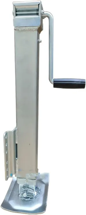 Floor Jacks Square Bolt ON Jack with Footplate Heavy Duty Utility Boat Trailer Drop Leg Weld ON Jack Stand 7000lbs Side Wind Trolley Jacks