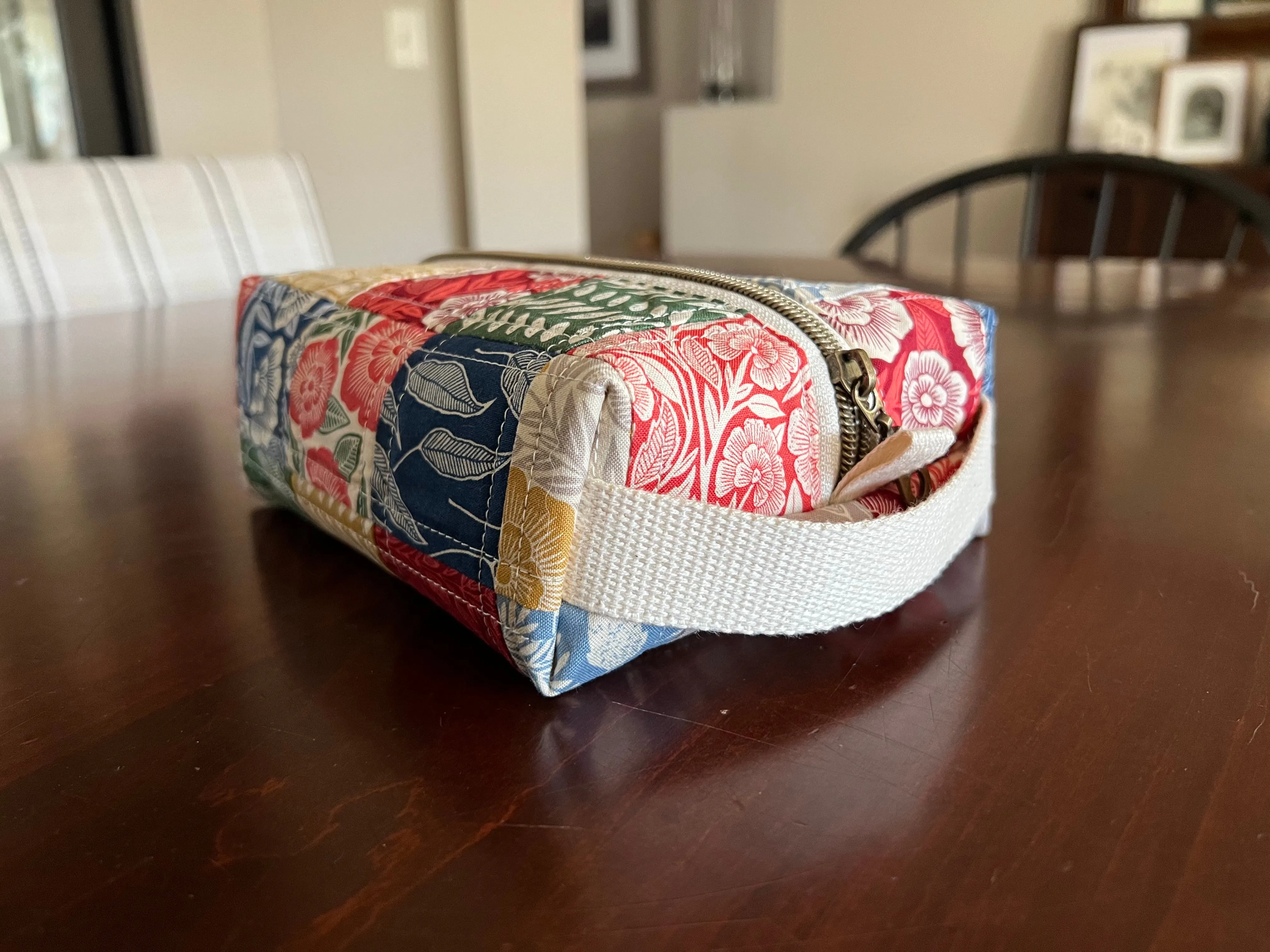 Flower Press Boxy Pouch