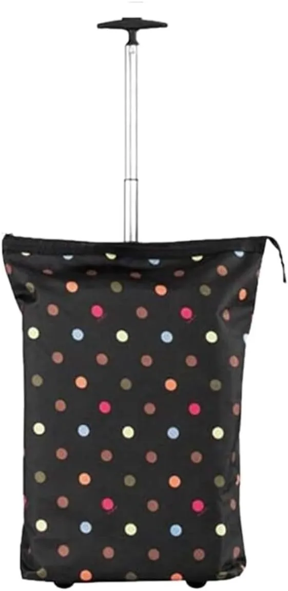 Folding Shopping Cart, Cart Folding Shopping Cart Portable Tug Bag Storage Bag Luggage Cart Bag for Groceries Shopping Laundry Grocery Utility Carts