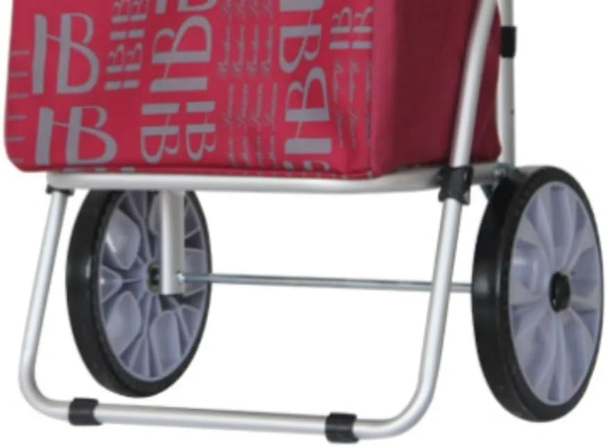 Folding Shopping Cart, Shopping Cart Travel Shopping Cart Portable Trolley Elderly Can Take Shopping Cart Collapsible Trolley Grocery Utility Carts, 100*45*30cm