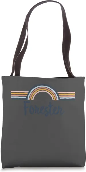 Forester boho Rainbow Design, Cool Matching Forester Team Tote Bag
