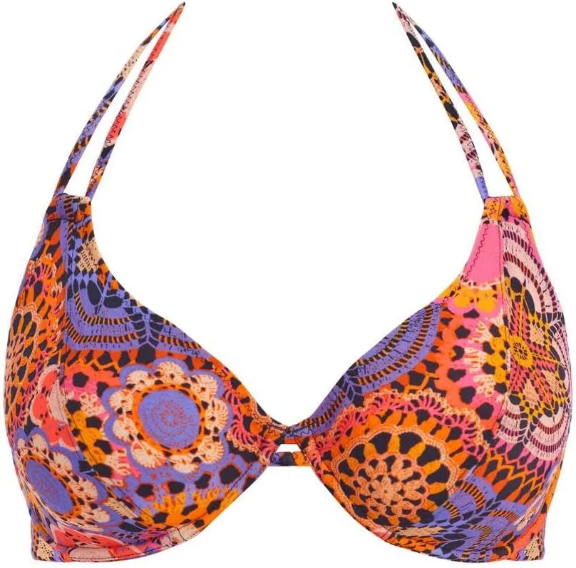 Freya Women's Santiago Nights Underwire Halter Bikini Top