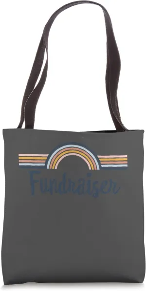 Fundraiser boho Rainbow, Cool Matching Fundraiser Team Tote Bag