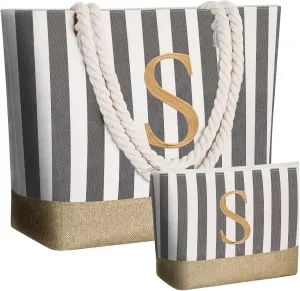 GhvyenntteS Mothers Day Gifts for Mama - Mama Bag, New Mom Gifts, Beach Tote Bag, Mom Bag with Zipper, Personalized Mama Tote Bag for Women, Grandma, Grey