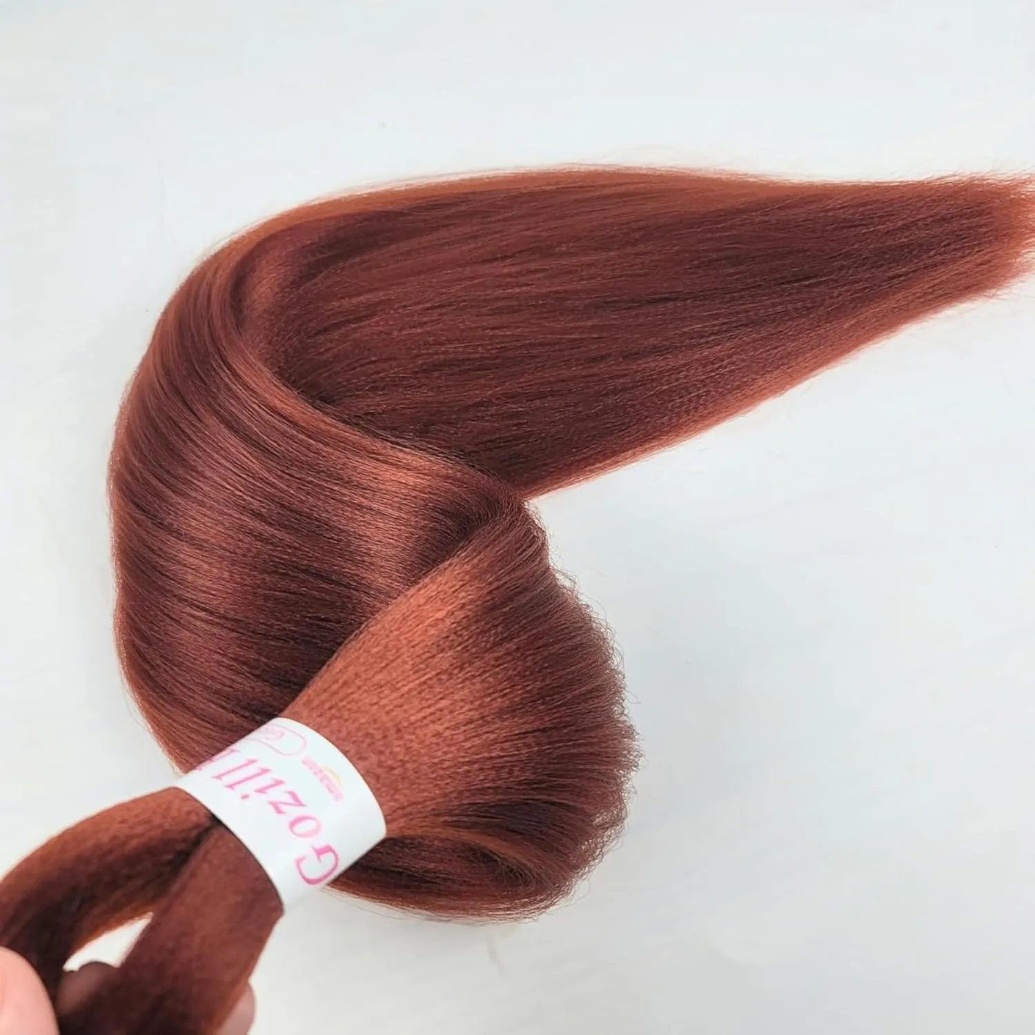 Ginger Braiding Hair Pre stretched Curly Ocean Wave Crochet Braids Prestretched Braiding Hair Extensions Hypoallergenic Ez Braid Synthetic Knotless Yaki