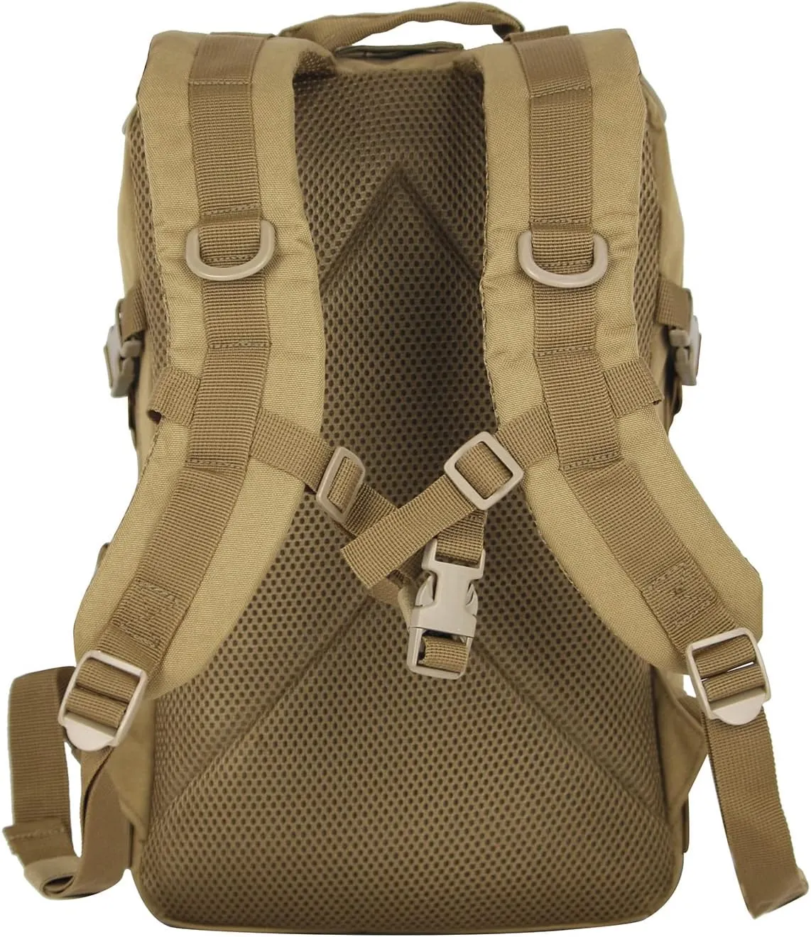 Greencity Small Backpack Waterproof Daypack Tactical Molle Backpack Fits 17 inch Laptop for Men for Women