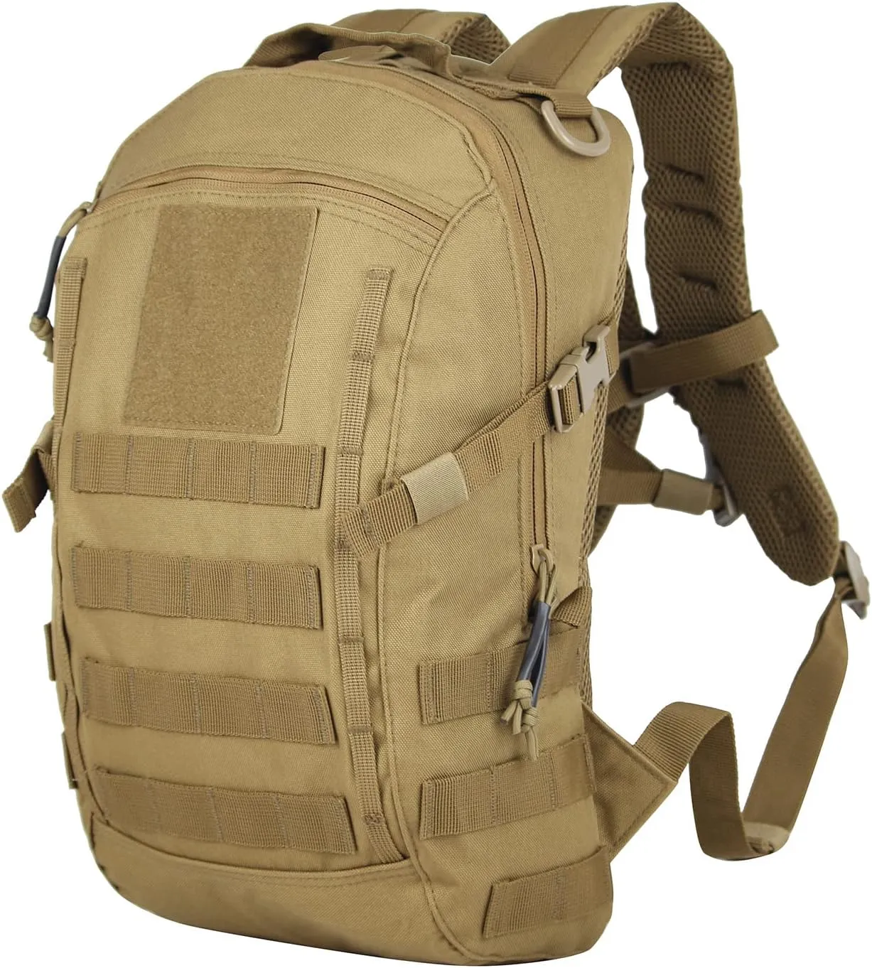 Greencity Small Backpack Waterproof Daypack Tactical Molle Backpack Fits 17 inch Laptop for Men for Women
