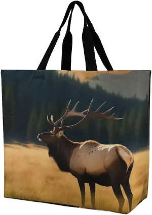 Grocery Bag Reusable Tote Bag Foldable Flying Dragon Shopping Bag Handbag Washable Shoulder Bag for Travel