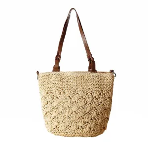 Handmade Knit Crossbody Bolsa