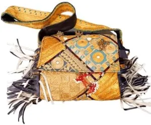 Handmade Sindhi Cultural Embroidered Hand Bag for Women – Traditional Mirror Work Ethnic Bag for Weddings & Festivals.