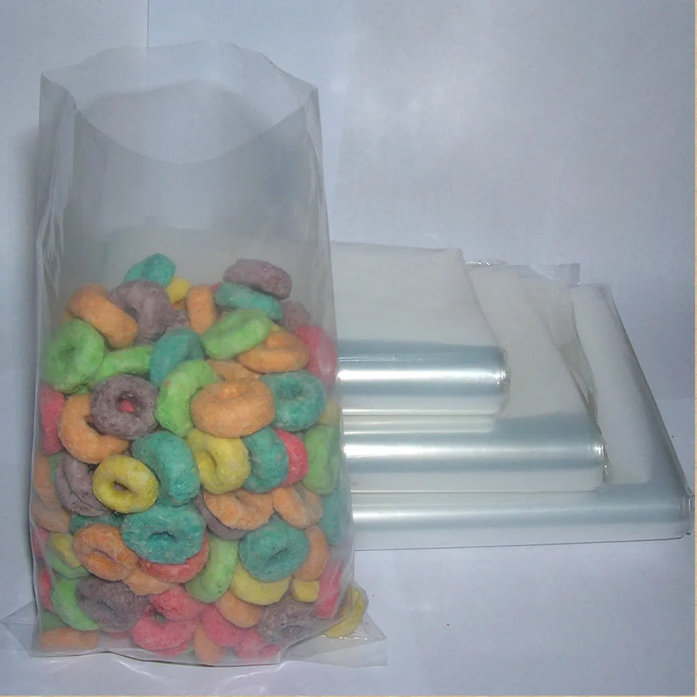 Heavy Duty 4mil 100pcs Clear Top Open Flat Treat Bags including 3"x 10", 4"x10", 5" x 10", 6"x10", free Twist Tie, Water Proof and Heat Seal