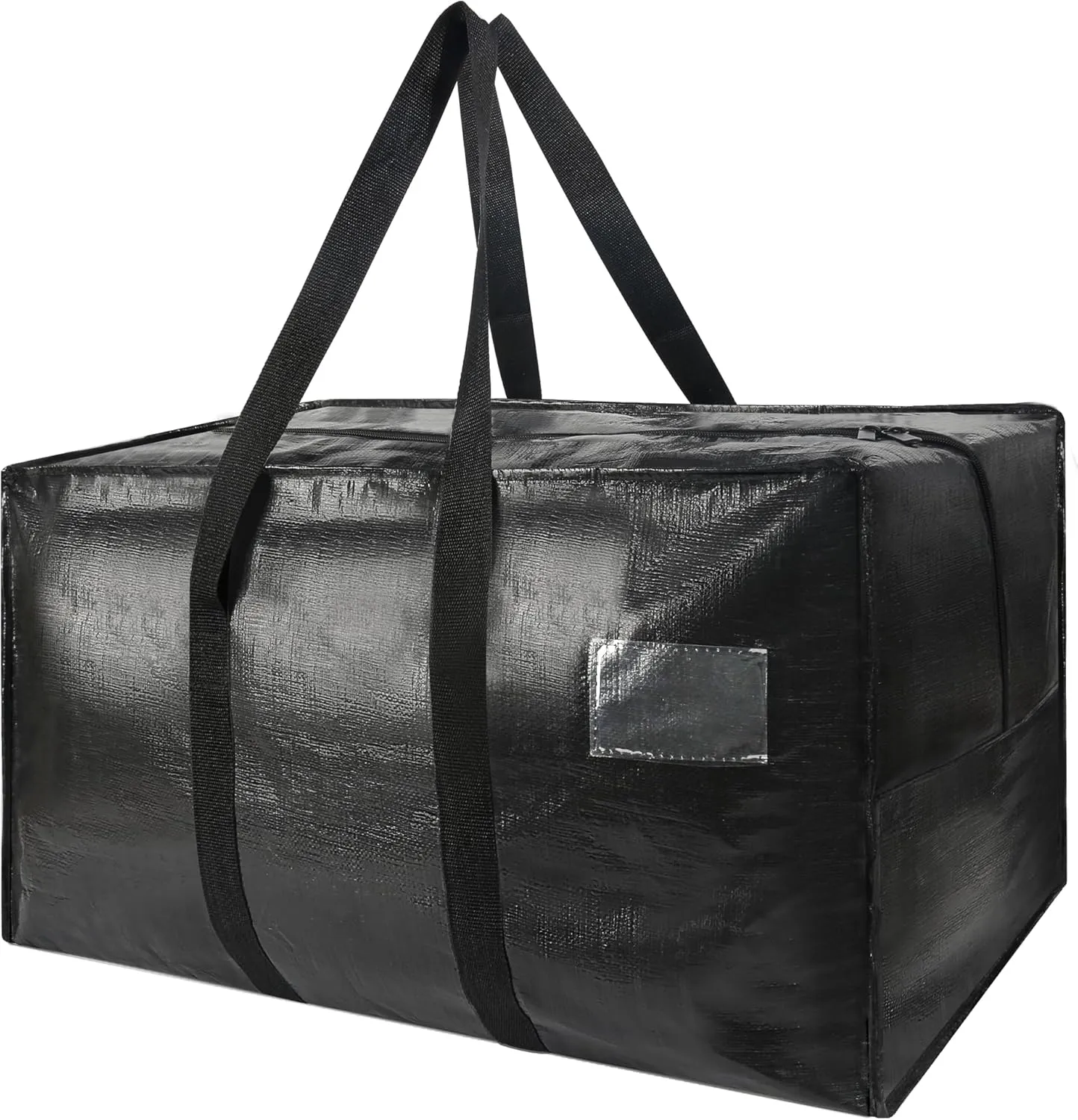 Heavy Duty Extra Large Jumbo Packing Bags, 176 Gallon Huge Moving Storage Bags with Strong Zippers & Carrying Handles, Reusable Big Moving Storage Totes for College Dorm Travel 1Pack