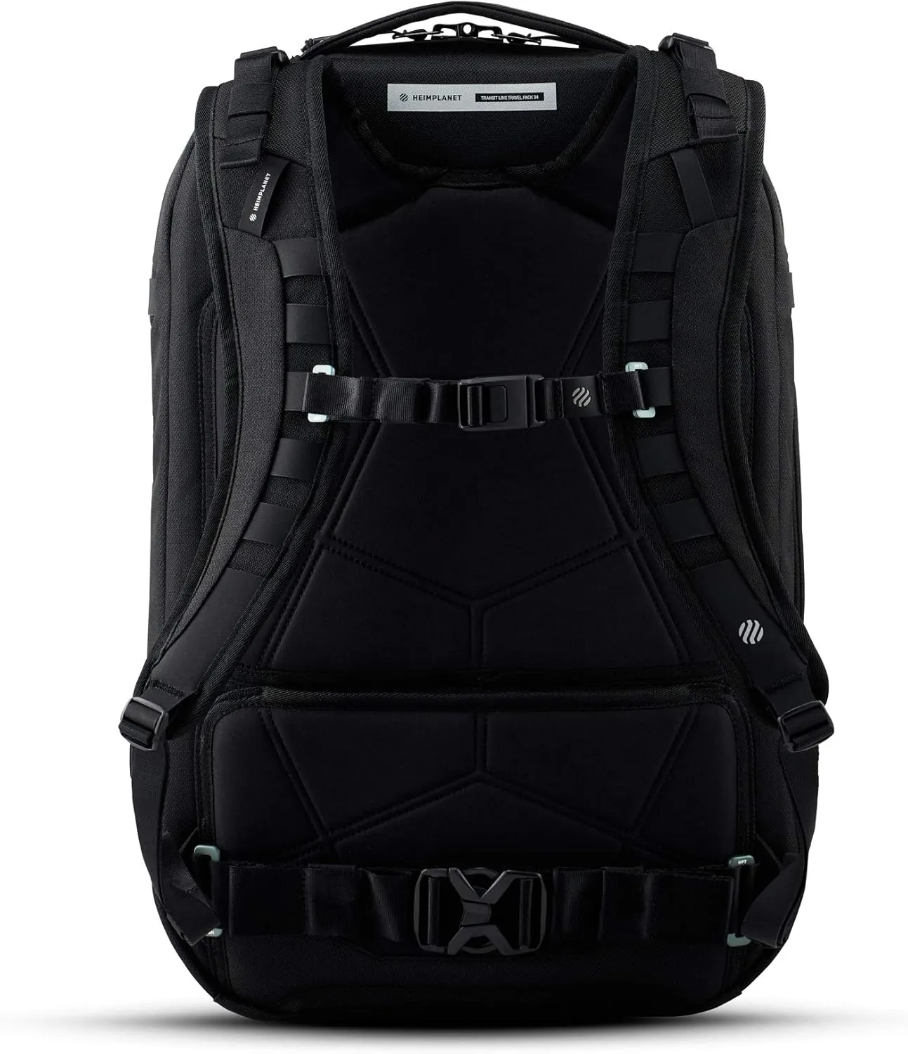 HEIMPLANET Original | Transit Line - TRAVEL PACK V2 (Black, 34L)