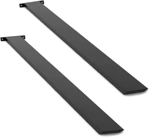 Hidden Island Countertop Support Bracket 2 Pack Black 22 Inch Heavy Duty Granite Countertop Bracket Iron Island Support Brackets for Granite Quartz Wood