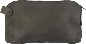 Hide & Drink, Large Rustic All Purpose Dopp Kit Utility Bag for Cords & Chargers, Travel Bag, Multi-Purpose Bag, Full Grain Leather, Handmade