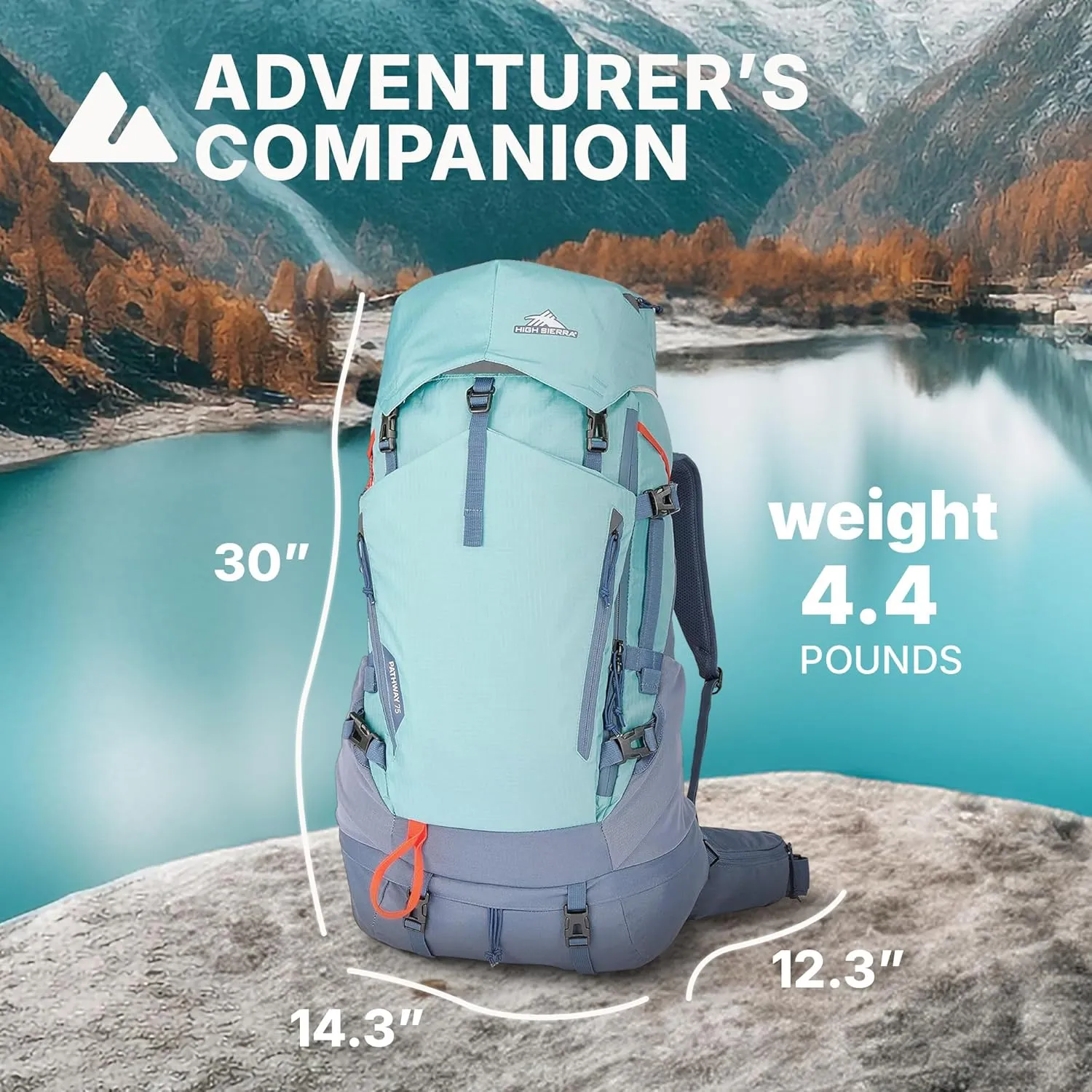 High Sierra Travel Backpack with Hydration