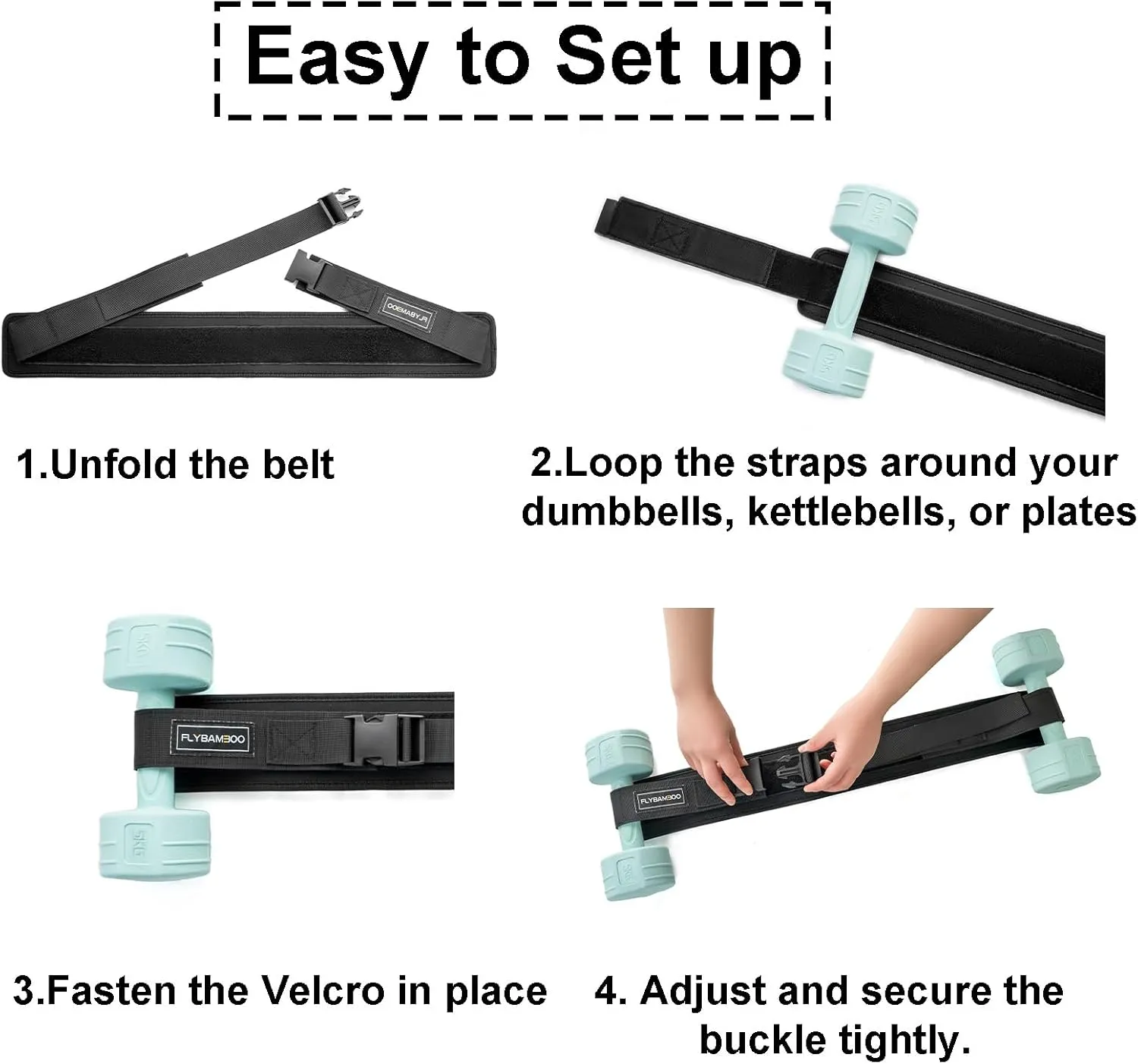 Hip Thrust Belt for Dumbbells,Booty Belt for Hip Thrust Slip-Resistant Padding