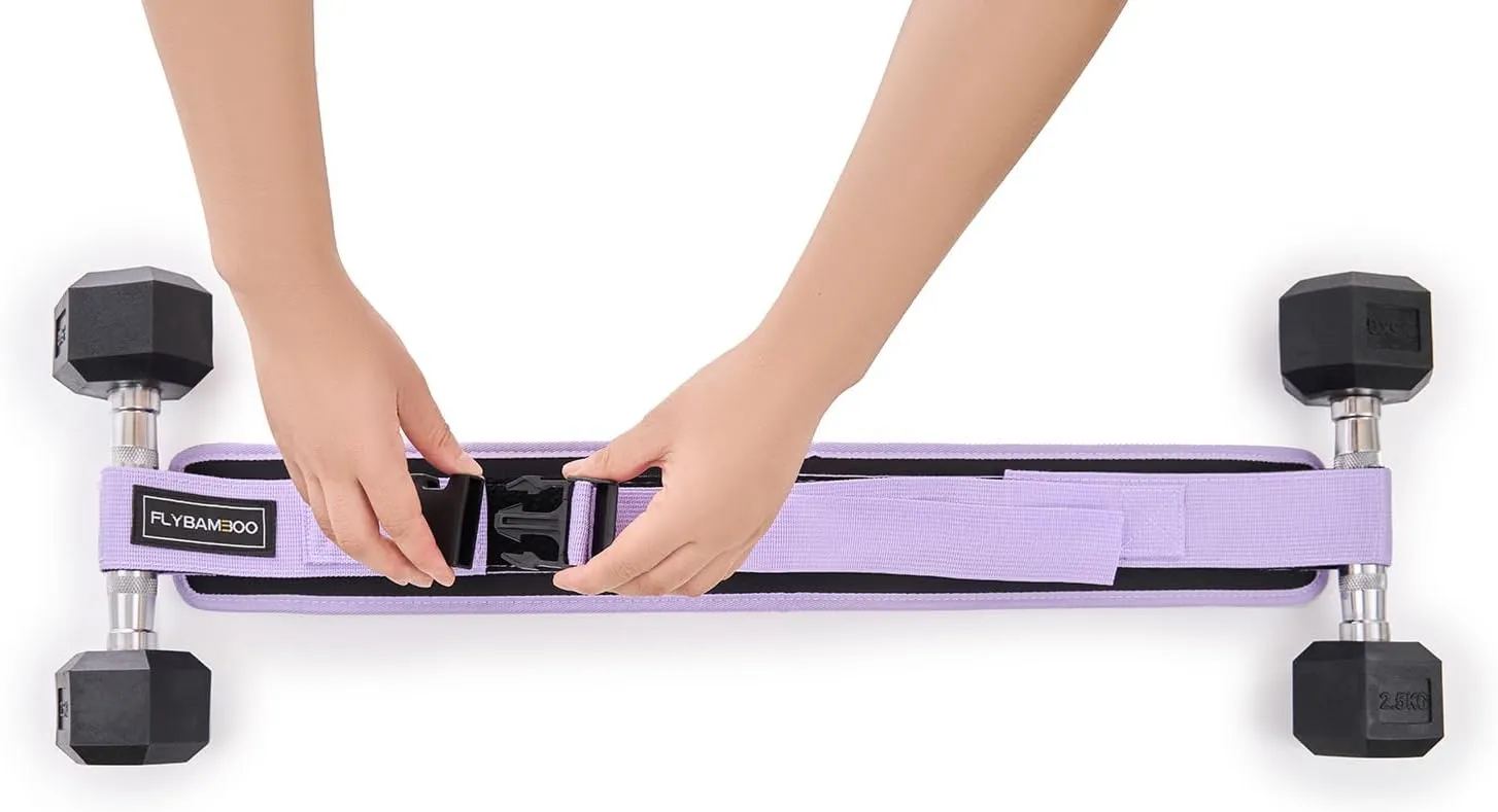 Hip Thrust Belt for Dumbbells,Booty Belt for Hip Thrust Slip-Resistant Padding