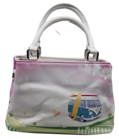 HIPPIE VAN PINK TOTE BAG